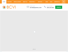 Tablet Screenshot of bcvi.org